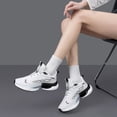 thumbnail image 5 of IEMIEMIEM Sneakers Shoes for Women 2026 Hands Free and Supportive Walking Shoes, Lightweight Breathable Comfort Nurses Orthopedic Mesh Shoe White 10 Wide, 5 of 9