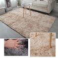 thumbnail image 2 of Yeacher Ultra Soft Tie-Dye Style Gradient Color Carpet Floor Bedroom Mat Rectangle Shape Fluffy Rug for Living Room Bedroom Balcony Hallway Mat, 2 of 8