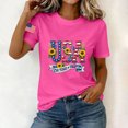 thumbnail image 5 of Afelkas 250th Anniversary Shirt for Women 4th of July Shirt Celebrate 250 Years 1776-2026 250th Birthday of America Patriotic Tee 250 Merchandise Crewneck Short Sleeve Top, 5 of 5