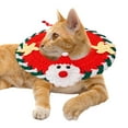 thumbnail image 6 of Stgfyxgs Knitted Bib Cat Collar Hand Woven Crochet Bib, Holiday Gift, Kitten Necklace Accessories, Cat Christmas Knitted Collar Scarf, 6 of 9