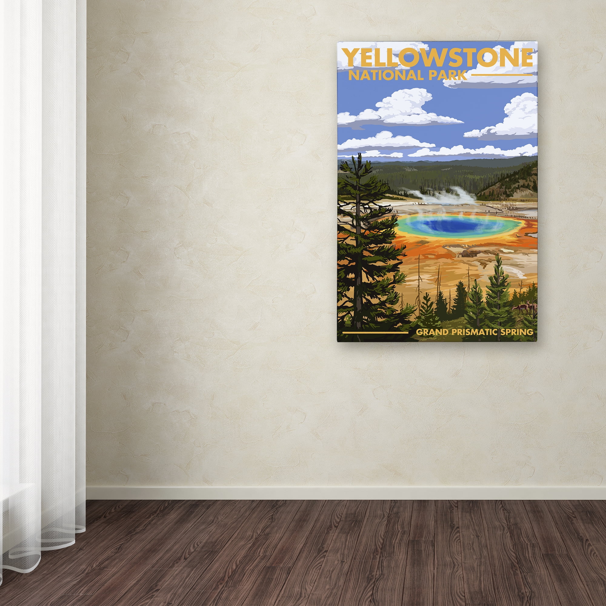 Lantern Press 'National Park 14' Canvas Art