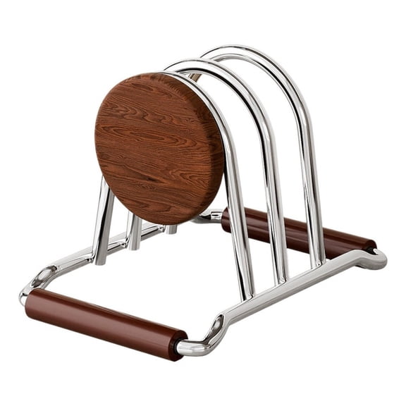 Aoqianlan Vintage-Style Cutting Board Rack Chopping Board Rack Pot Lid Storage Rack
