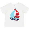 thumbnail image 3 of Inktastic Sailing Boat, Sailor, Sailing, Sails, Boat, Ship Boys Toddler T-Shirt, 3 of 5
