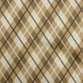 thumbnail image 1 of oneOone Viscose Jersey Light Brown Fabric Check Sewing Material Print Fabric By The Yard 60 Inch Wide, 1 of 4
