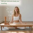 thumbnail image 5 of 2 in 1 Incense Holder for Sticks, Insence-Stick Holder with Glass Ash Catcher & Incense Sticks Organizer, Anti-Ash Flying Incense Burne for Yoga, Spa, Meditation, Wooden Home Decor (Walnut), 5 of 14