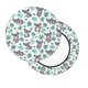thumbnail image 2 of Balery Bears and Tropical Leaves Fundas de asiento para taburete de bar redondo de tela de terciopelo ajustables que protegen de arañazos y manchas para sillas de 14 a 17 pulgadas.-13 inch, 2 of 7