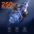thumbnail image 2 of Electric Wheelchairs For Adults, Adult Foldable Intelligent Electric Wheelchair: Long Travel Range with 360° Maneuverability Control Joystick for Maximum Convenience, Rolling Walkers For Seniors, 2 of 8
