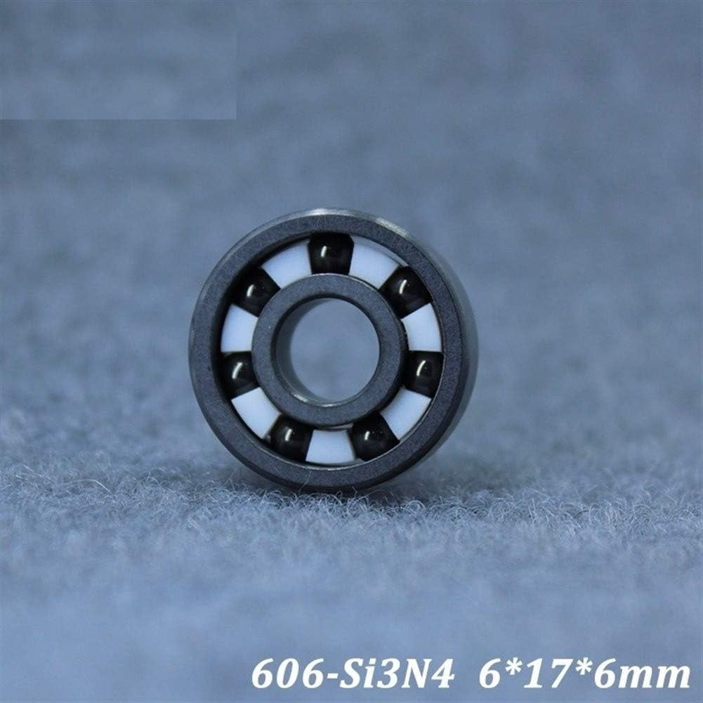 606 606CE Full Ceramic Bearing  Si3N4 Material All Silicon Nitride Ceramic Ball Bearings 6 * 17 * 6 mm