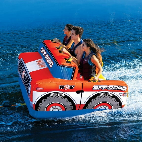 WOW Sports Pick Up Truck 3 Person Waterskiing Towable