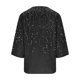 thumbnail image 2 of TaTaai Women's V Neck Casual Blouse, Printed Linen Look Shirt, Three Quarter Sleeves with Roll Tab for Summer Gift, 2 of 5
