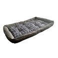 thumbnail image 1 of D-ART COLLECTION, INC Grey Checker Dog Bed XL, 1 of 1
