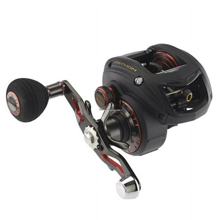 UPC: 0031324177550 | PENN Fathom Low Profile Low Profile Baitcast Reel Size 400 7.6:1 Gear Ratio