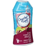 Crystal Light Liquid Drink Mix, Black Cherry Lime, 1.62 Fluid Ounce