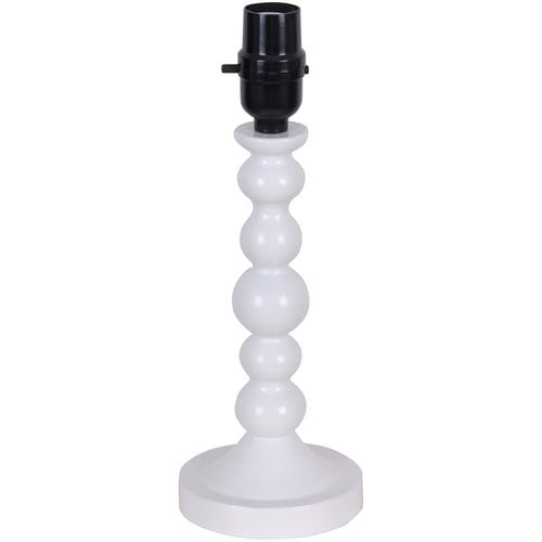 Mainstays White Plastic Stacked Accent Lamp Base 11 75 H Com Mainstays White Plastic Stacked Accent, Mainstays Fillable Glass Jar Table Lamp Base