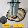 thumbnail image 6 of Bathroom Floor Mat,Bath Rug,Super Absorbent Bath Mat,Bathroom Rugs Non Slip Washable, Quick Dry Shower Mats, Ultra Soft Bath Mat Towel （Black）, 6 of 6