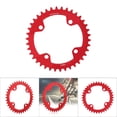 thumbnail image 1 of Bike Chain Ring, BCD104 Aluminum Alloy Mountain Bike Single Crank Chain Ring Standard Teeth Design for Bike Repair, 1 of 7