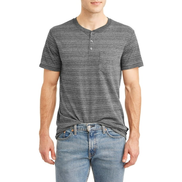 Lee - Lee Men's Grindle Short Sleeve Henley T-Shirt with Pocket ...