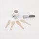thumbnail image 4 of Juego de botes metálicos para casa de muñecas, tenedor de cocina y accesorios de madera en miniatura, kits de garaje a escala 1:12, 4 of 8