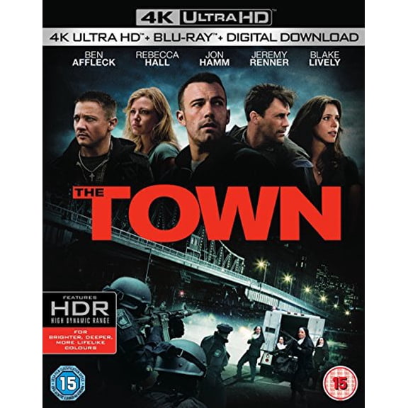 The Town (4K Ultra HD) Pete Postlethwaite Titus Welliver Ben Affleck Blake Lively Chris Cooper