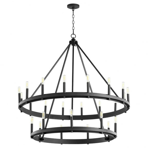 611-25-69 Quorum Lighting Aura - 25 Light Chandelier-41.5 Inches Tall and 42 Inches Wide