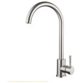 thumbnail image 2 of High Arc Kitchen Faucet, Stainless Steel Brushed Nickel Faucet with Ceramic Cartridge for Easy Hot and Cold Water Control, Solid Brass Construction Ensuring Durability, 2 of 5