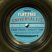 Marathon Tire 4.10/3.50-4 Universal Fit Utility Truck Equipment Flat Free Tire
