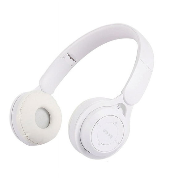 Headband Bluetooth Headset Y08 Wireless Portable Foldable Children White