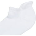 thumbnail image 3 of No nonsense Women's Soft & Breathable Cushioned No Show Tab Back Socks 3 Pair Pack, White, One Size, 3 of 3