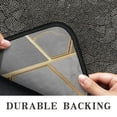 thumbnail image 6 of Gray Gold Hexagon Marble Pattern Door Rugs,Washable Non Slip Door Mats Indoor,Decorative Door Mats,Entry Mat Indoor for Entrance,Bedroom,Kitchen,Bathroom,30"x17", 6 of 6