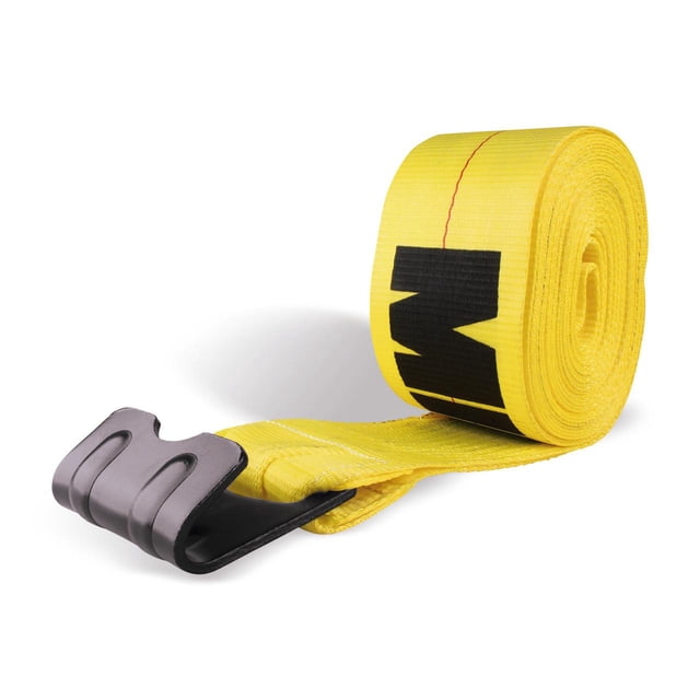 Banda Para Tensor MIKELS Ancho 4 Pulgadas 9 Metros Carga Máxima Soportada 3000 Kilogramos Color Amarillo