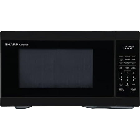 Countertop Microwave, 1000W, 1.1 cu ft, BLACK
