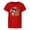 Red, variant on ibiyuan Toddler Girls Shirts Short Sleeve Girls T Shirts Size 12 Graphic Hearts Baby Girl Tops Round Neck Basic Tee Super Soft Girl Summer Clothes,5-6 Years