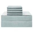 thumbnail image 1 of Jean Pierre YMS008220 Premium 420 Thread Count 100 Percent Cotton Sheet Set, Spa Blue - Queen - 6 Piece, 1 of 1