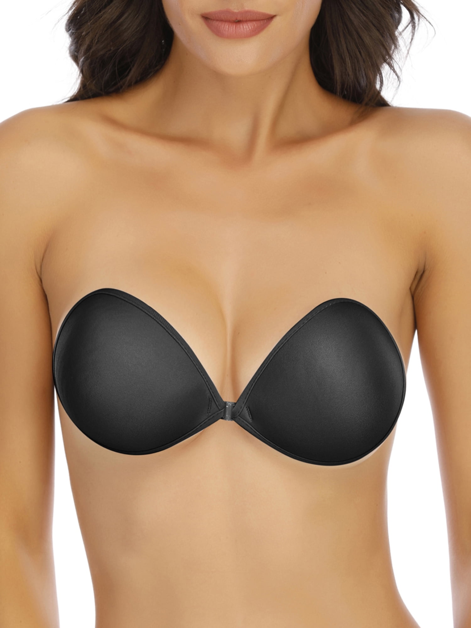 YouLoveIt Invisible Push-up Silicone Bra Strapless Backless Bra Women  Silicone Bras Women Breathable Self-Adhesive Breast Lifting Bra 