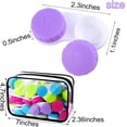 thumbnail image 2 of 30 Pack Multi-Colored Contact Lens Case Left/Right Eyes Contact Lens Container Portable Eye Lens Storage for Eyes Care, 2 of 7