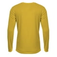 thumbnail image 2 of A4 N3425 Mens Sprint Long Sleeve Tee - Gold - S, 2 of 2