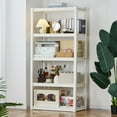 thumbnail image 6 of REIBII 72"H Storage Shelves Unit for Garage Heavy Duty 5 Tier Metal Shelving,White, 6 of 7
