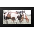 thumbnail image 2 of Robinson, Carol 14x9 Black Modern Framed Museum Art Print Titled - Grazin, 2 of 5