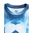 thumbnail image 3 of Athletic Works Boys Active Solid and Print Short Sleeve T-Shirts, 3-Pack, Sizes 4-18 & Husky, 3 of 14