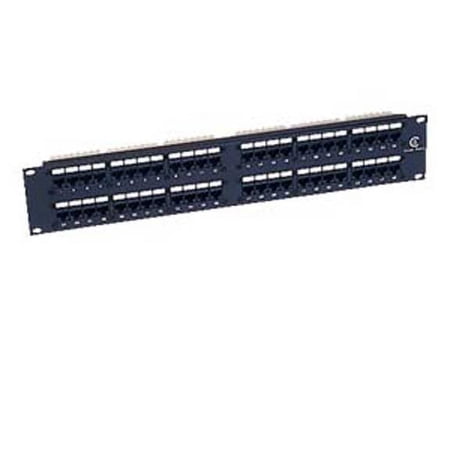 SF Cable 48-Port Cat6 110 Type Patch Panel Rackmount price history on PriceWatchPro