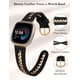 thumbnail image 3 of Correa de reloj Minyee Leather con cadena dorada para Fitbit Versa, 3 of 6