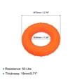 thumbnail image 2 of Uxcell 2.76" 50 Lbs Orange Hand Grip Strengthener Hand Grip Ring for Strength Training, 2 of 6
