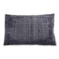 thumbnail image 1 of Mid-Century Moderne Extérieur Violet Bleu Marine Coussin Lombaire, 13 Pouces par 19 Pouces, 1 of 5