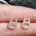 thumbnail image 3 of RSAMD Vintage Silver 12 Constellation Ear Studs Mini Earrings Women's Jewelry Gift-Taurus, 3 of 9