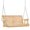 Nature Wood, variant on Outsunny 2 Seater Porch Swing Wooden Patio Swing Chair Seat, White