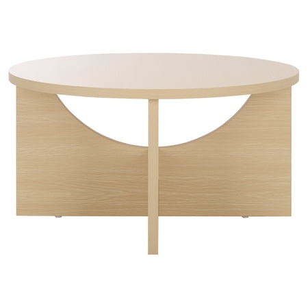 Safavieh Elgin Mid-Century Round Melamine Coffee Table Sand