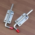 ROSENICE 2Pcs Spring Pin Latch Lock for Trailer Ramp Door 14 x 4 x 2 ...