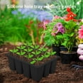 thumbnail image 5 of 12-Cell Seed Starting Tray for Seedlings, Silicone Reusable Plant Starter Trays with Drainage Holes for Seed Germination, 5.46x7.02 inches Gardener Friendly Plant Trays for Seedlings, 5 of 8