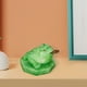 thumbnail image 1 of toysloveit Wealth Frog Estatua Resina Fengshui Escultura para Tablero de Coche Escritorio verde BLESIY Rana de riqueza Feng Shui, 1 of 8