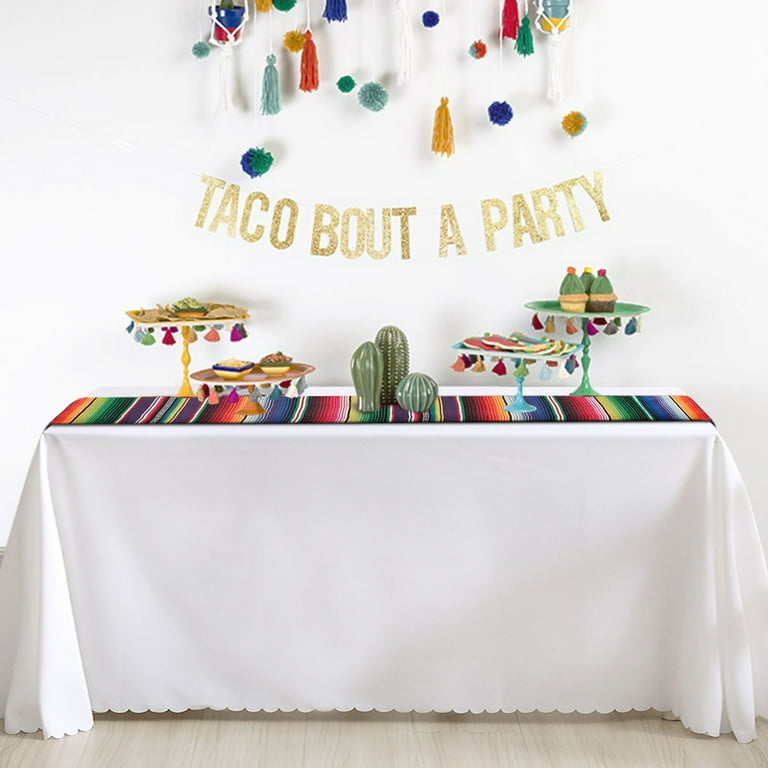 Mexican Fiesta Theme Party Tablecloths, Cinco De Mayo Party